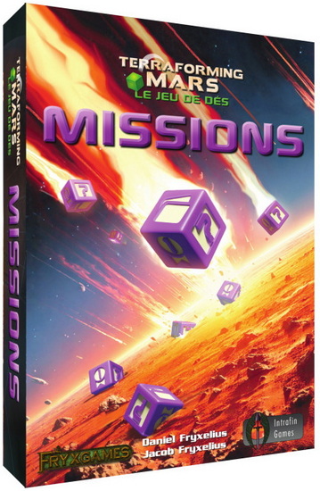 Terraforming Mars Le Jeu de dés extension missions