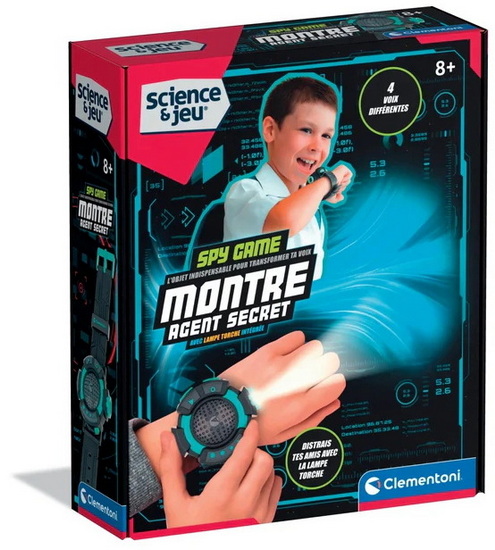 Montre d'espion avec changeur de voix