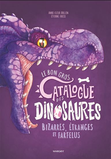 Le Bon gros catalogue des dinosaures bizarres, étranges et farfelus - ANNE-FLEUR DRILLON - ETIENNE FRIESS