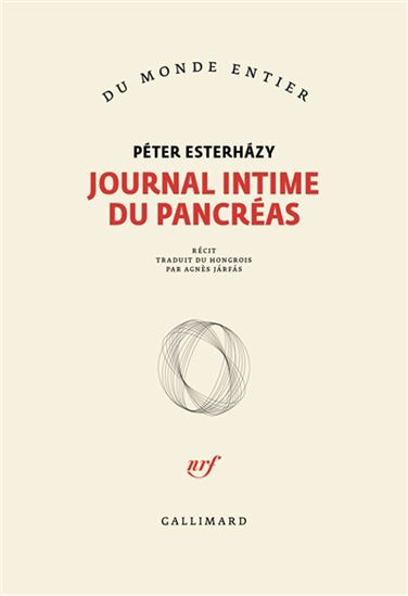 Journal intime du pancréas - PÉTER ESTERHAZY