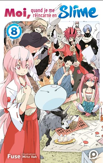 Moi, quand je me réincarne en Slime #08 - FUSE - MITZ MITZ VAH