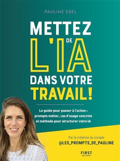 Mettez de l&#39;IA dans votre travail - PAULINE EBEL