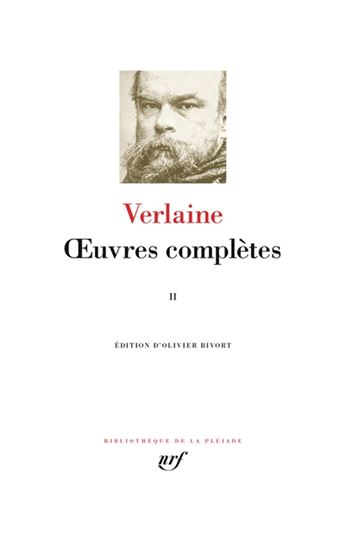 Oeuvres complètes T.02 Verlaine - PAUL VERLAINE
