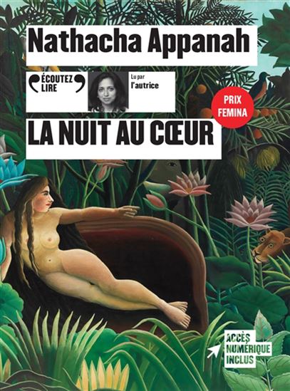 La Nuit au coeur (CD MP3) - NATHACHA APPANAH