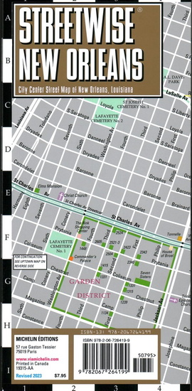 Streetwise New Orleans Map - COLLECTIF