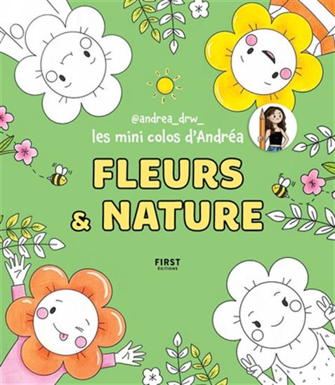 Les Mini colos d&#39;Andréa : Fleurs & nature - @ANDREA_DRW_