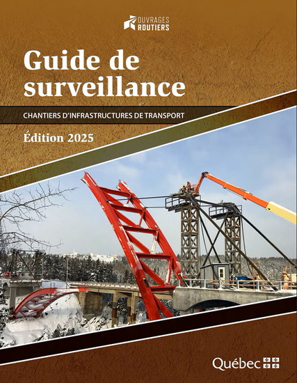 Guide de surveillance : chantiers d'infrastructures de transport 2025 - COLLECTIF