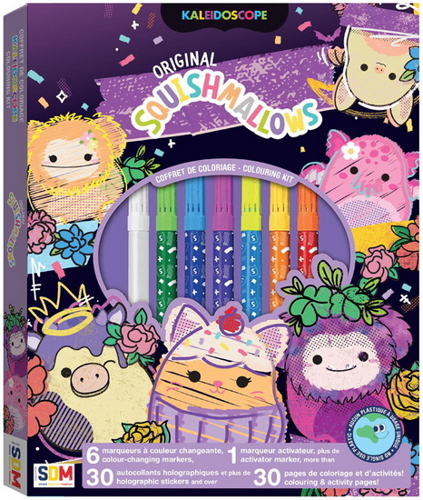 Squishmallows : Coffret de coloriage Tutti Frutti - COLLECTIF