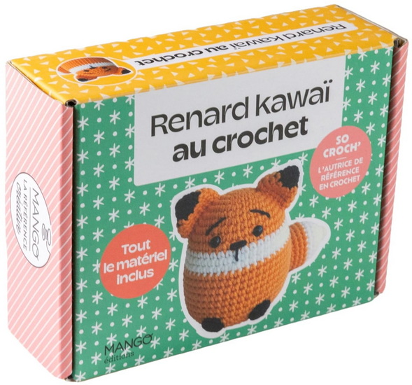 Renard kawaï au crochet Cof. - COLLECTIF