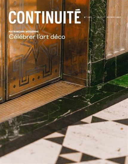 Continuité #187 Patrimoine art déco - COLLECTIF