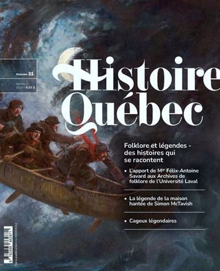 Histoire Québec V.31/2 Folklore et légendes : des histoires qui se racontent - COLLECTIF