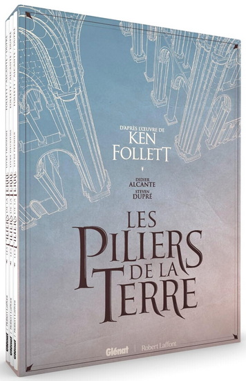 Les Piliers de la terre Cof. #01-03 - KEN FOLLETT & AL