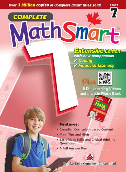 Complete MathSmart: Grade 7 (Extensive Edition) - COLLECTIF