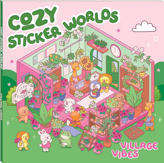 Cozy Sticker Worlds Village Vibes - COLLECTIF