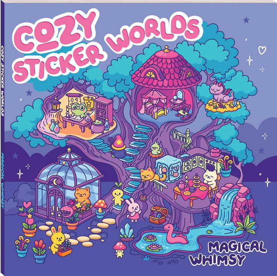 Cozy Sticker Worlds Magical Whimsy - COLLECTIF