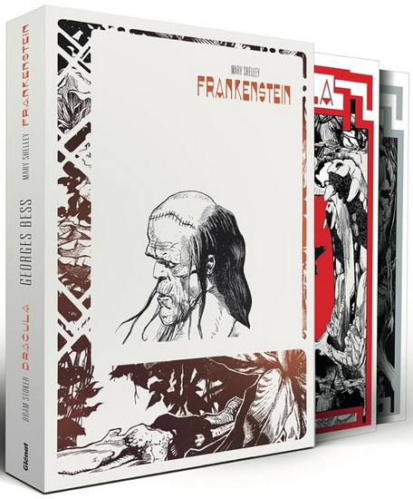 Dracula, Frankenstein Cof. Collector blanc prestige - GEORGES BESS & AL