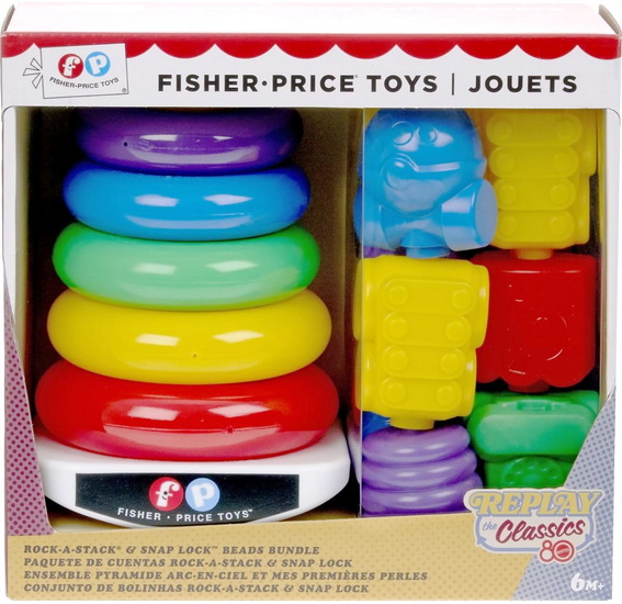 Ensemble Pyramide Arc-en-ciel et Mes Premières Perles