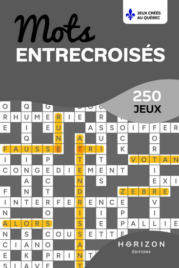 Mots entrecroisés : 250 jeux - COLLECTIF