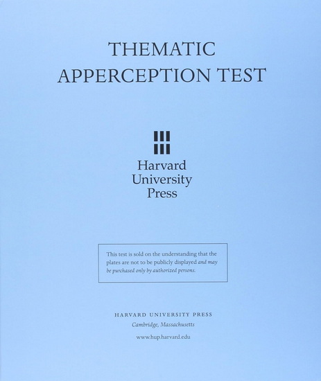 Thematic Apperception Test - HENRY A MURRAY