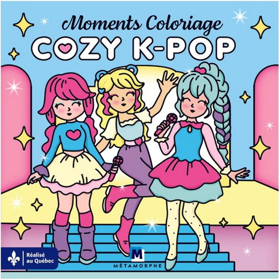 Moments coloriages : cozy K-Pop - COLLECTIF