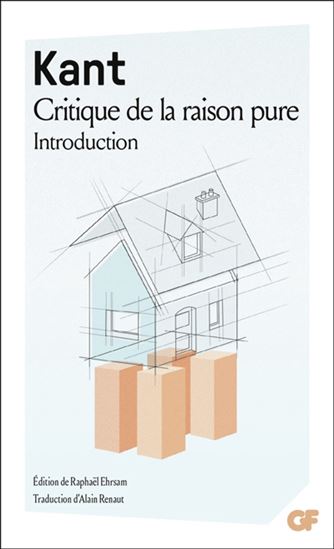 Critique de la raison pure : introduction N. éd. - EMMANUEL KANT