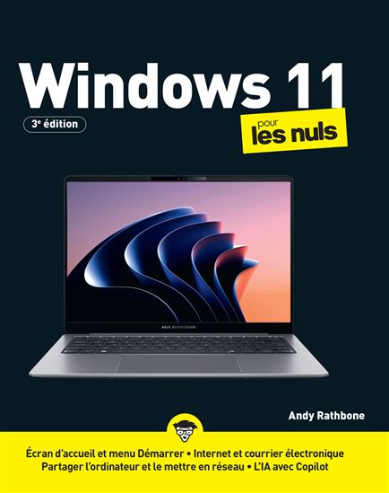 Windows 11 pour les nuls 3e éd. - ANDY RATHBONE