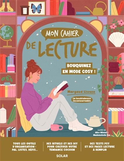 Mon cahier de lecture : bouqinez en mode cosy ! - MARGAUD QUARTENOUD