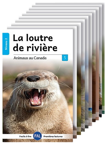 Animaux du Canada : Série de 10 livres (couverture laminée) - EMMANUELLE CHAMPAGNE & AL