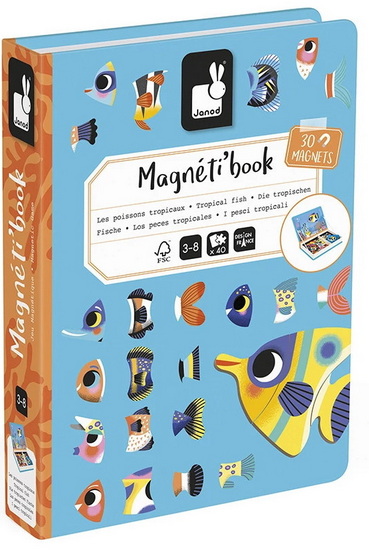 Magnétibook poissons tropicaux