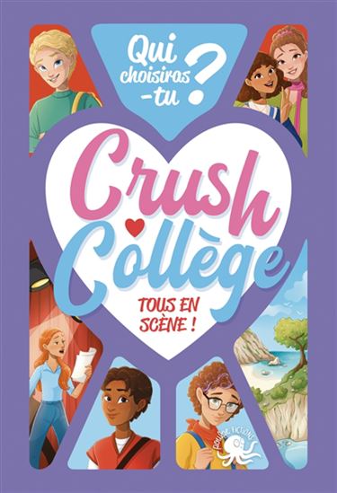 Crush collège : tous en scène ! - PASCALE PERRIER - INÊS CERQUEIRA