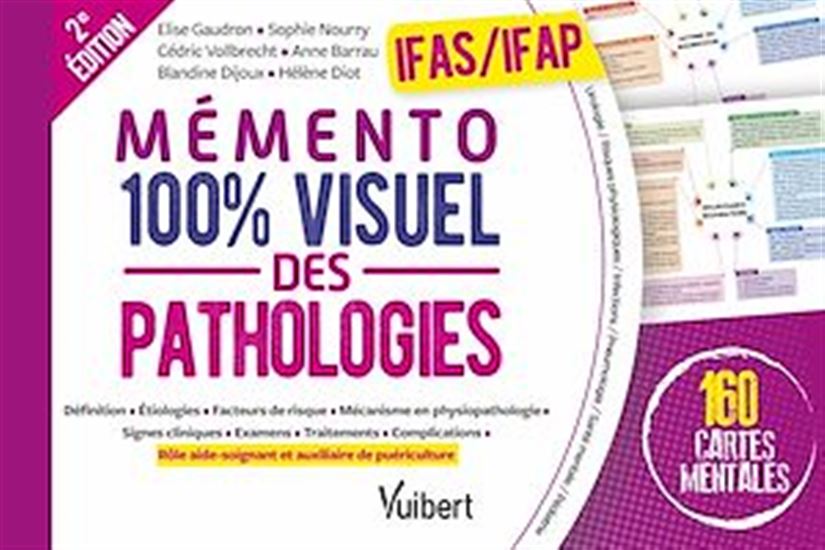 Mémento 100 % visuel des pathologies, IFAS-IFAP : 160 cartes mentales N. éd. - COLLECTIF