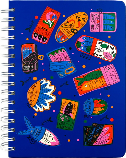 Cahier de notes - Sardines