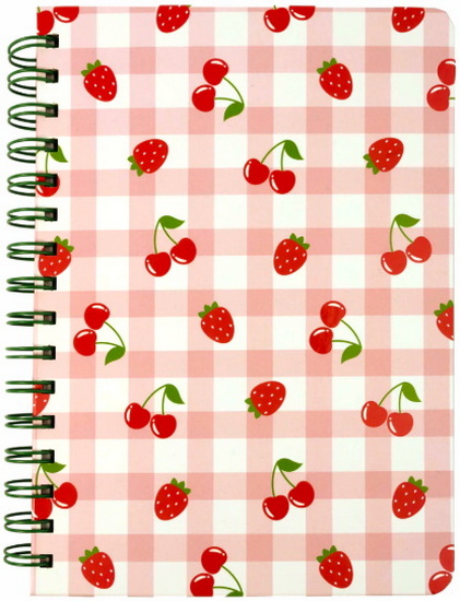 Cahier de notes - Mini cerise