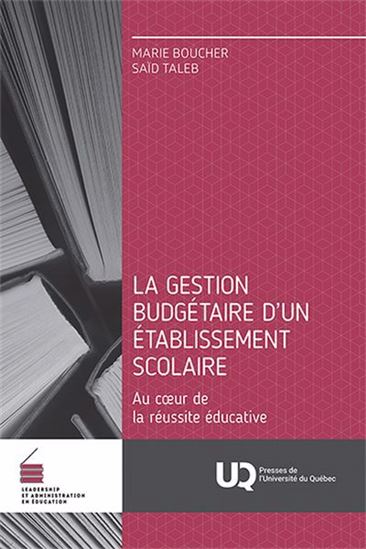 La Gestion budgétaire d'un établissement scolaire - SAÏD TALEB