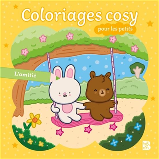 Coloriages cosy : s'amuser ensemble - COLLECTIF