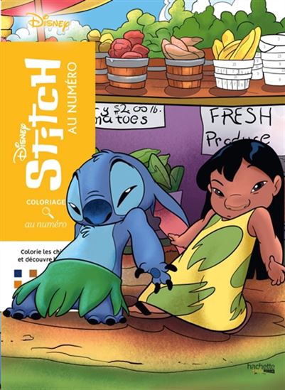 Stitch : coloriage au numéro - COLLECTIF