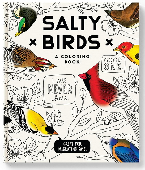Salty Birds Coloring Book - BRASS MONKEY