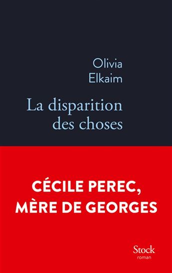 La Disparition des choses - OLIVIA ELKAIM