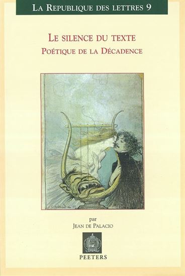 Le Silence du texte - JEAN DE PALACIO