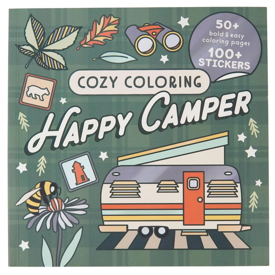 Cozy Coloring Happy Camper - COLLECTIF