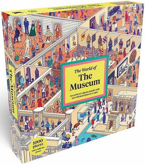 The World of the Museum: A 1000-piece jigsaw by Andrew Rae - COLLECTIF