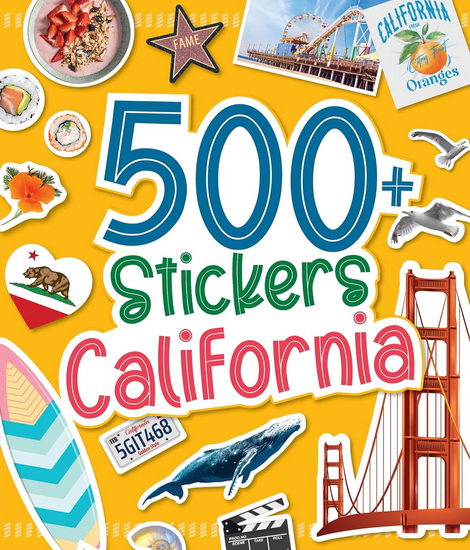 500 Stickers: California - COLLECTIF