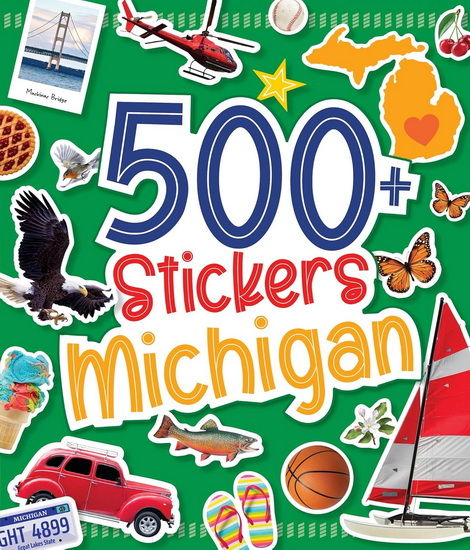 500 Stickers: Michigan - COLLECTIF