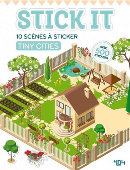 Stick It : Tiny Cities : 10 villes mini à créer - COLLECTIF