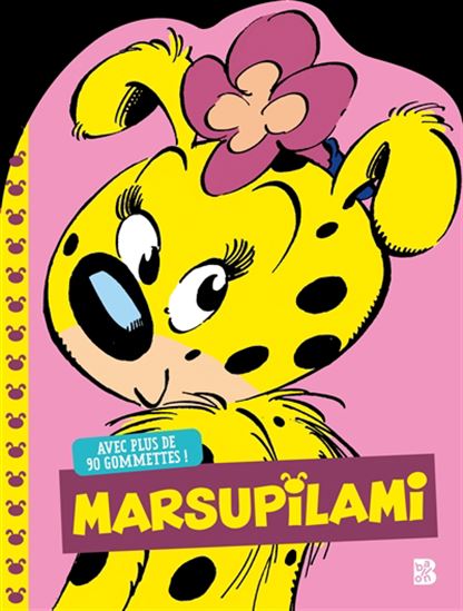 Marsupilami : rose : avec plus de 90 gommettes - COLLECTIF