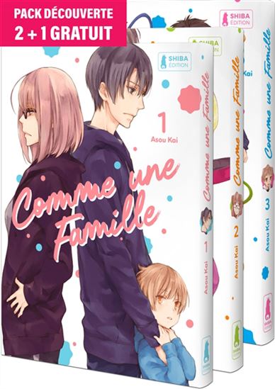 Comme une famille Starter pack #01-03  2 + 1 gratuit - KAI ASOU