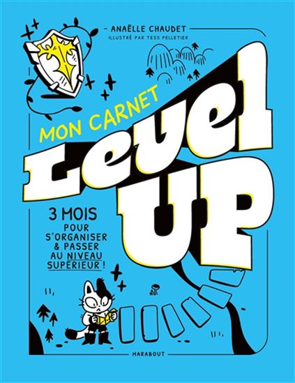Mon carnet level up : 3 mois pour s'organiser et passer au niveau supérieur ! - ANAËLLE CHAUDET - TESS PELLETIER