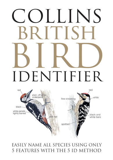 Collins British Bird Identifier: Easily Name All Species Using Only 5 Features With the 5 ID Method - PAUL STANCLIFFE - JEFF BAKER