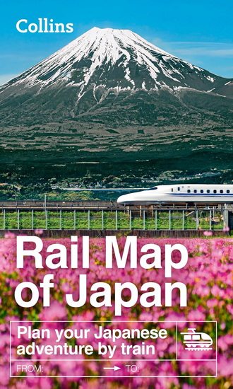 Collins Rail Map of Japan - COLLECTIF