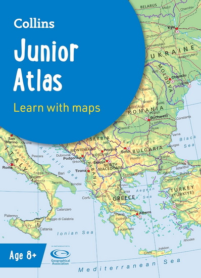 Collins Junior Atlas (Collins School Atlases) - STEPHEN SCOFFHAM
